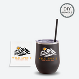 DIY Bundle Kit - Bev Steel 12 Oz Tumbler