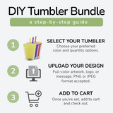 DIY Bundle Kit - Classic Acrylic 10 Oz Kids Tumbler