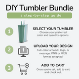 DIY Bundle Kit - Classic Acrylic 24 Oz Tumbler
