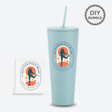 DIY Bundle Kit - Classic Acrylic 24 Oz Tumbler