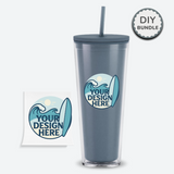 DIY Bundle Kit - Classic Acrylic 32 Oz Tumbler
