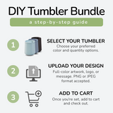 DIY Bundle Kit - Port Acrylic Wine 12 Oz Tumbler