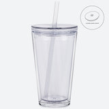 Classic Acrylic 16 Oz Mixed-Color Case – 24 Pieces