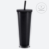 Classic Acrylic 24 Oz Mixed-Color Case – 14 Pieces