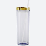 Skinny Acrylic 18 Oz Mixed-Color Case – 28 Pieces