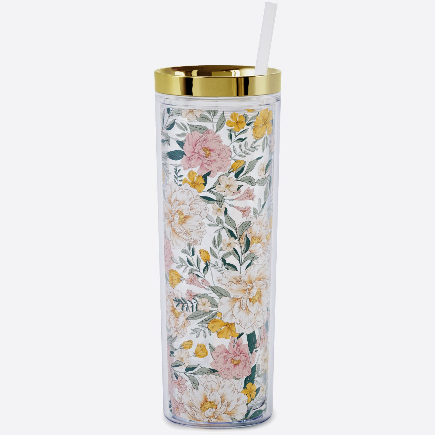 Skinny Acrylic 18 Oz Tumbler
